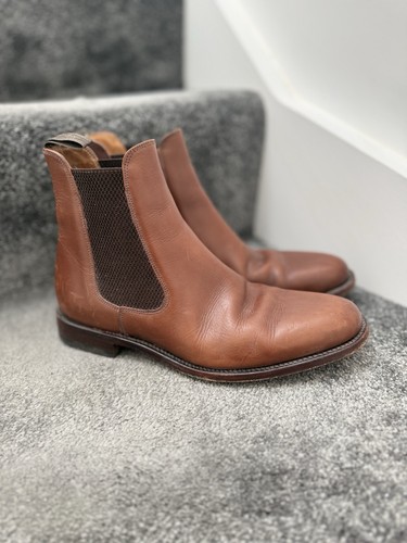 Men loake leather boots - loake,