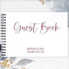Personalised Event Guest Book A3/A4/A5 Scrapbook, Photo Album, Memory, Wedding