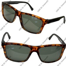 Foster Grant Mens Rectangle Tortoise Shell Design Sunglasses 100% UVA-UVB #702