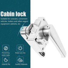 RV Toilet Door Lock Bathroom