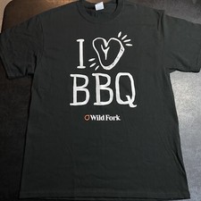 Adult Large I Love Heart BBQ