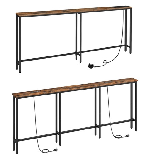 Console table with - console, charging