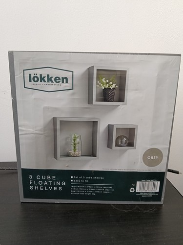 Lokken cube floating shelves - cube,