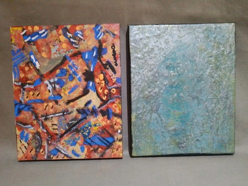 Original abstract painting - painting, on