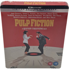 Pulp Fiction Steelbook 4K Ultra HD + Blu-Ray Limited - Zavvi Exclusive Tarantino