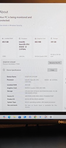 Dell precision t5500 intel - dell,
