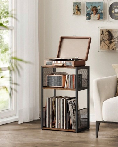 Record player stand tier - player, 3-tier