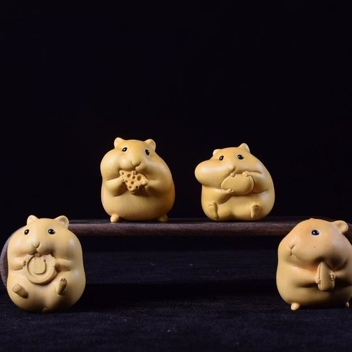 Boxwood hand carved - 2.0-in,