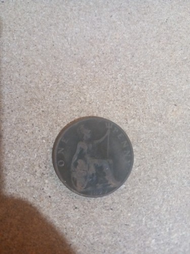 1899 queen victoria one penny - 1899,