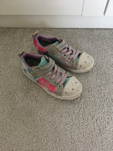 Skechers twinkle toes light - toes, up