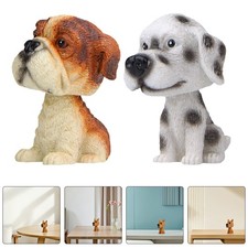  2 Pcs Nodding Dog for Car