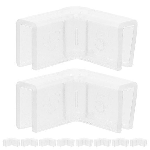 10pcs transparent abs aquarium - transparent,