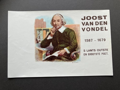 Vintage joost van den - den, vondel