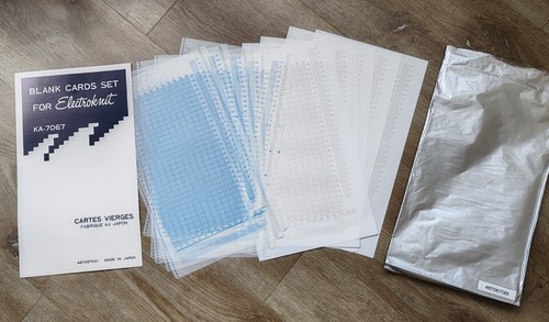 Blank mylar sheets and - blank,