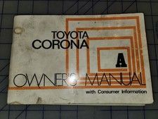 1973 Toyota Corona Owners
