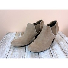 Vaneli Suede Ankle Booties