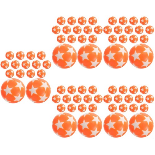 Orange foosball balls - orange,