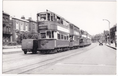 Vintage london transport tram - vintage,