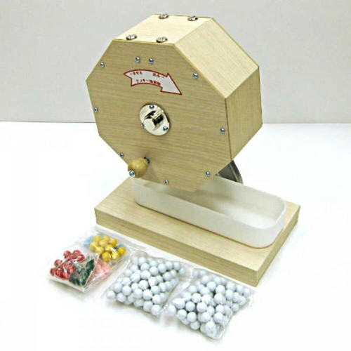 Japanese wooden lottery wheel - japanese,