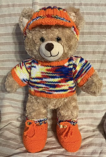 Teddy bear jumper socks - bear, jumper,socks,hat