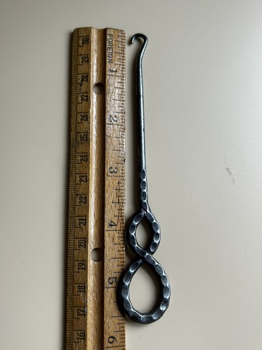Antique faceted steel