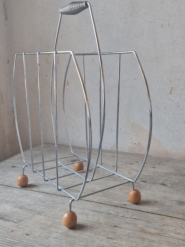 Vintage 1960s chrome metal mid - vintage,