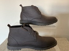 Schuh Mens Ladies Chukka Boots UK 7 EU 41 Soft Brown Leather Lace Up Desert