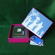 Wedgewood Desk Clock - Silver