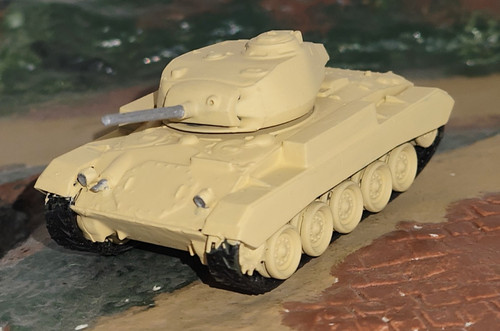 Wwii allied chaffee tank - allied, built