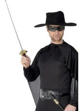 Zorro Bandit Eyemask & 68cm