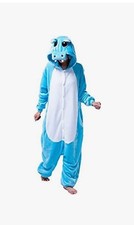 Everglamour Body Suit, Jumpsuit - Hippo, Medium Adult