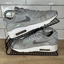 Womens NIKE Air Max 90 Breathe Trainers - Grey - Running Gym - UK 5.5 / EUR 38.5