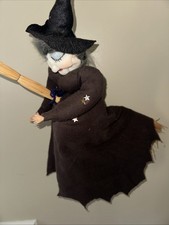 Bashful Witch Wicked On Broom