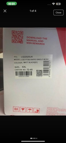 Brand new ls2 motor bike - brand,