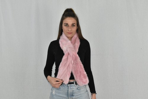 Mink fur scarf - fur, women