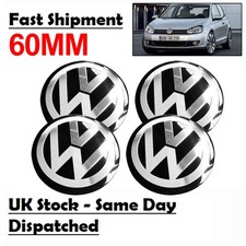 4Pcs 60mm Car Wheel Center Hub Cap Stickers Car Emblem Badge Decal