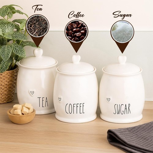 Set ceramic white - of,