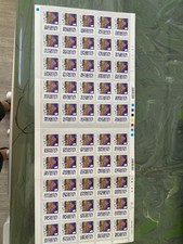 First Class Stamps 50-Stamp Barcoded Sheet Christmas Theam