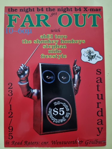 Far out read raters center - out,