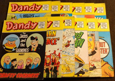 12 Individual Dandy Comics