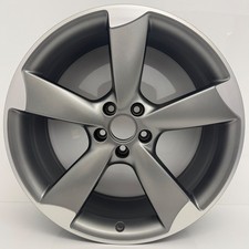 REFURBISHED AUDI A6 20" ROTOR ARM ALLOY WHEEL RIM GREY OEM 4G C7 4G0601025BP