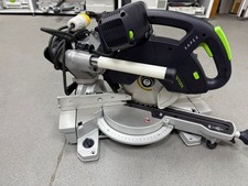 Used Festool Sliding Mitre Saw with LED Spotlight KS 60 E-SET GB 110V 561693