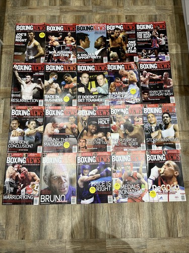 Boxing news magazines - news, april