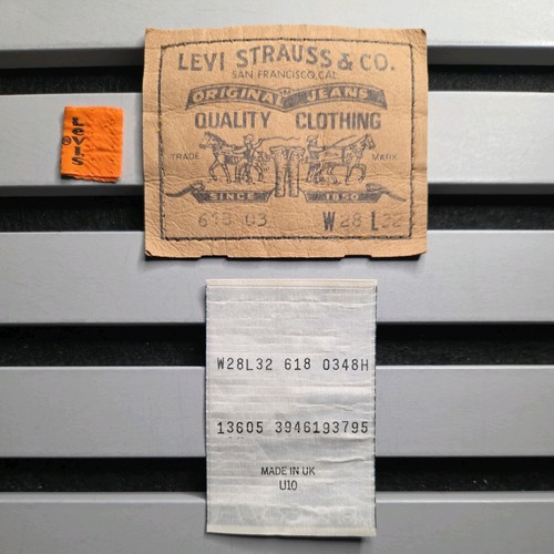 Vintage levi 618 - levi's, orange