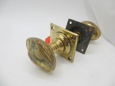Victorian Brass Door Knobs