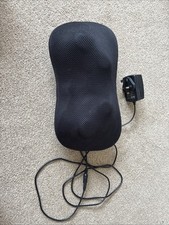 MaxKare Electric Shiatsu Massager Pillow Heat Back Neck Lumbar  Cushion