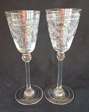 Pair Tall Webb Stylised Floral