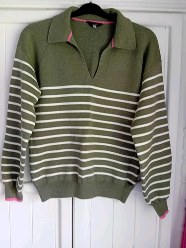 Joules green stripe collard - joules,