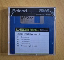 Roland Sounds L - 503 Roland W30 Floppy Disk Sample Library - W30 