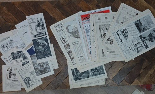 Vintage pages illustrated - pages,,